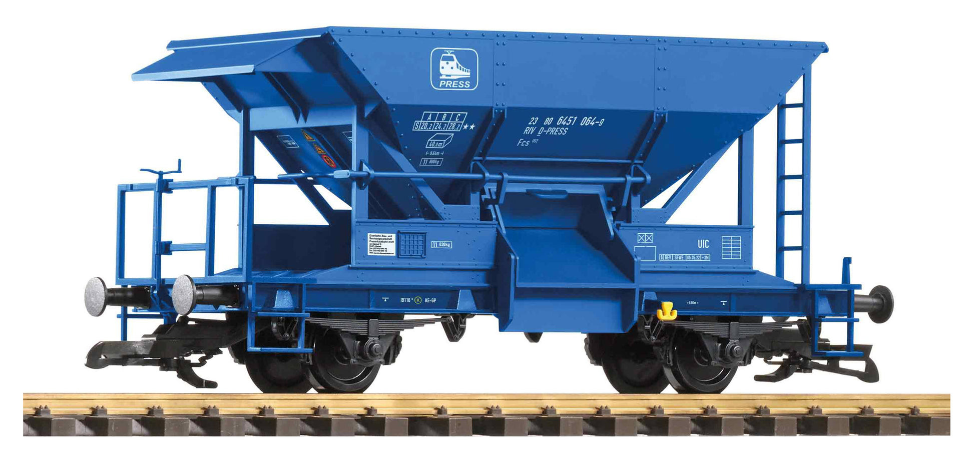 Piko 37853 G Press Epoch VI Self-Unloading Wagon