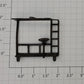 Lionel 2757-20 Metal End Railing with Wheel - Fits 2457, 2757, 2472