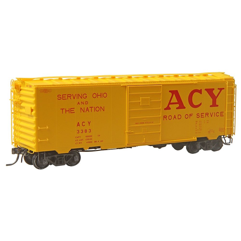 Kadee 4339 HO Akron, Canton & Youngstown 40' PS-1 Boxcar Ready To Run #3383
