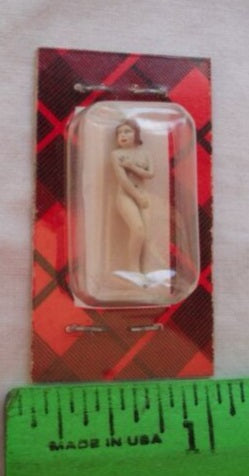 Campbell Scale Models 1210 HO Weston Mini-Figure Lady In The Lake Painted Figure