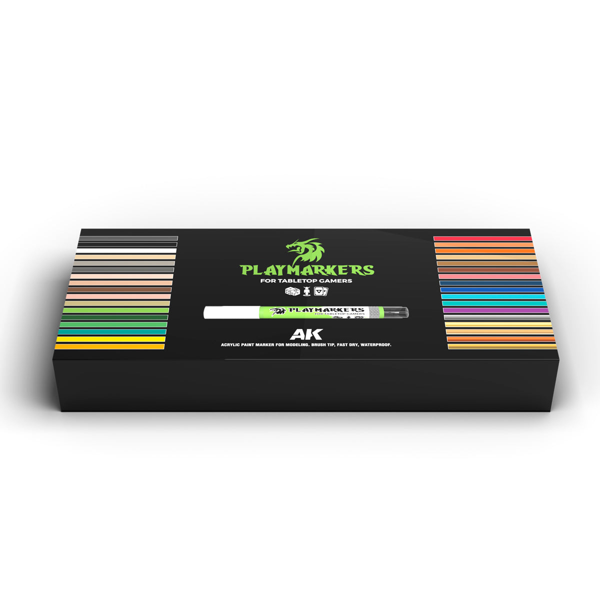 AK Interactive AKM150 Special Box Playmarkers (Set of 34)
