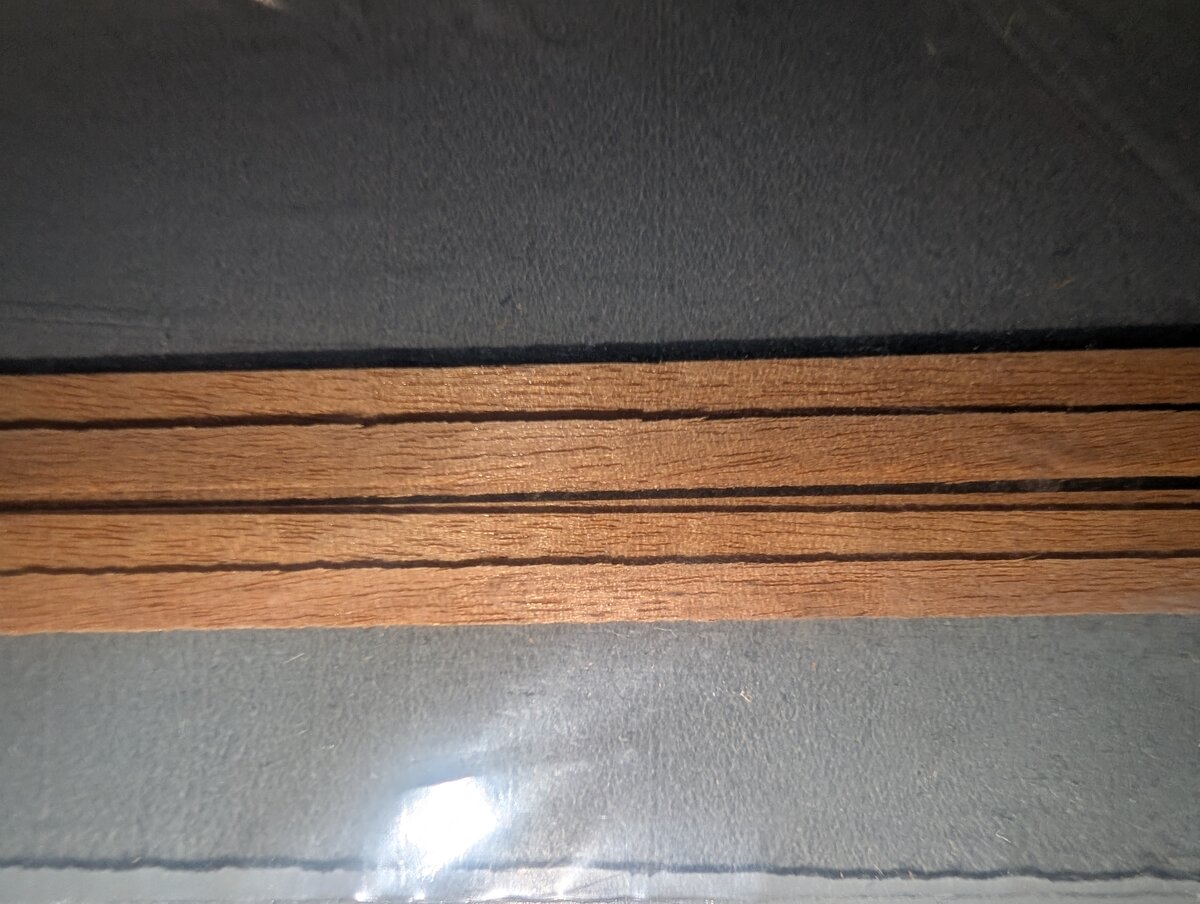 Model Shipways MS3300 Walnut Strips .021x1/8x40