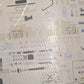Acme 1200 Wilhelmshavener Model U.S.S. Forrestal CVA-59 Assortment of Diagrams