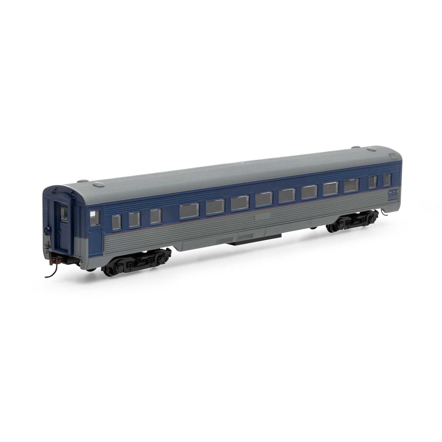 Roundhouse 79124 HO CSXT No Number Streamline Passenger Car