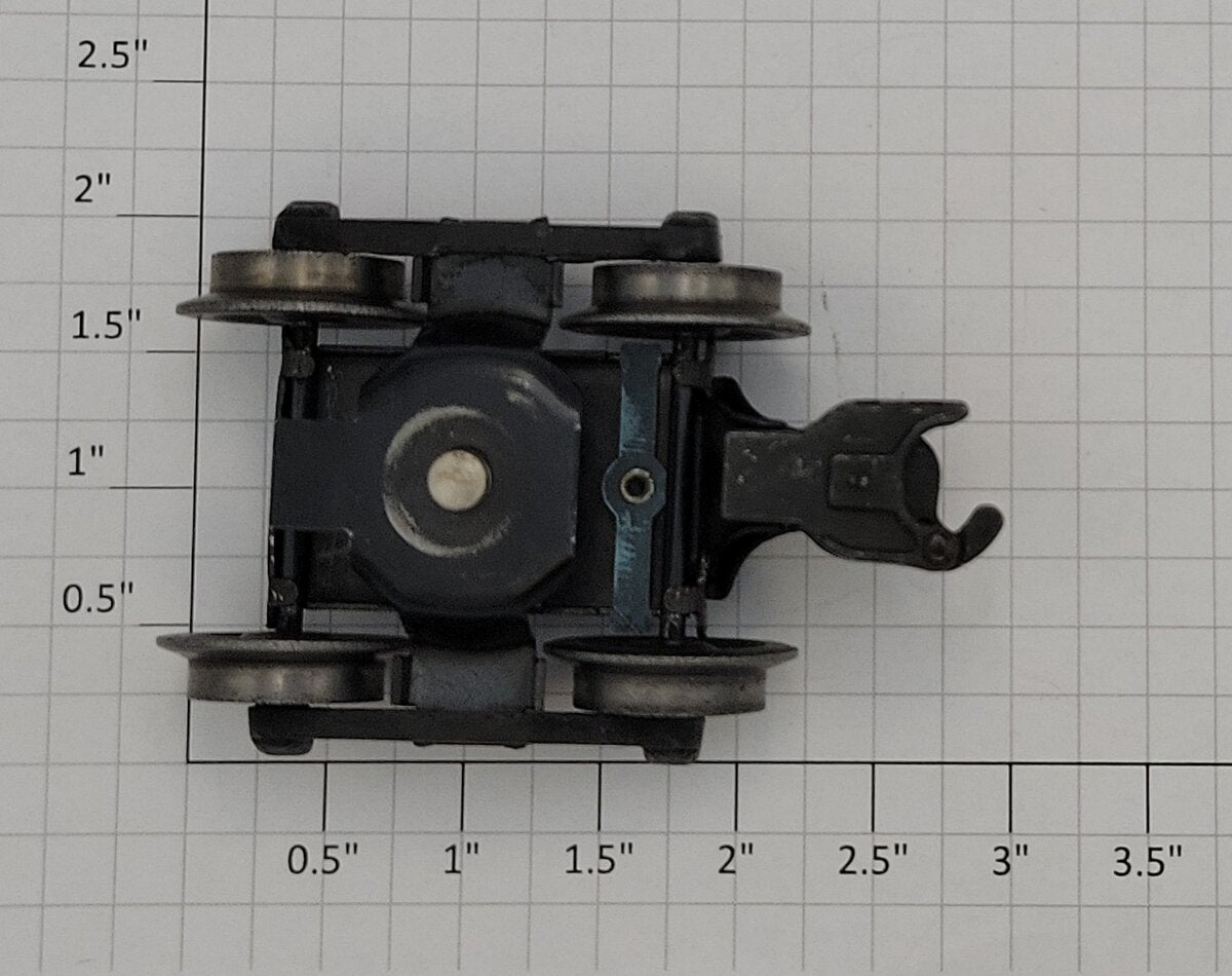 Lionel PT2X-5 Staple End Freight Car Operating Coupler Truck with Stud &Tab