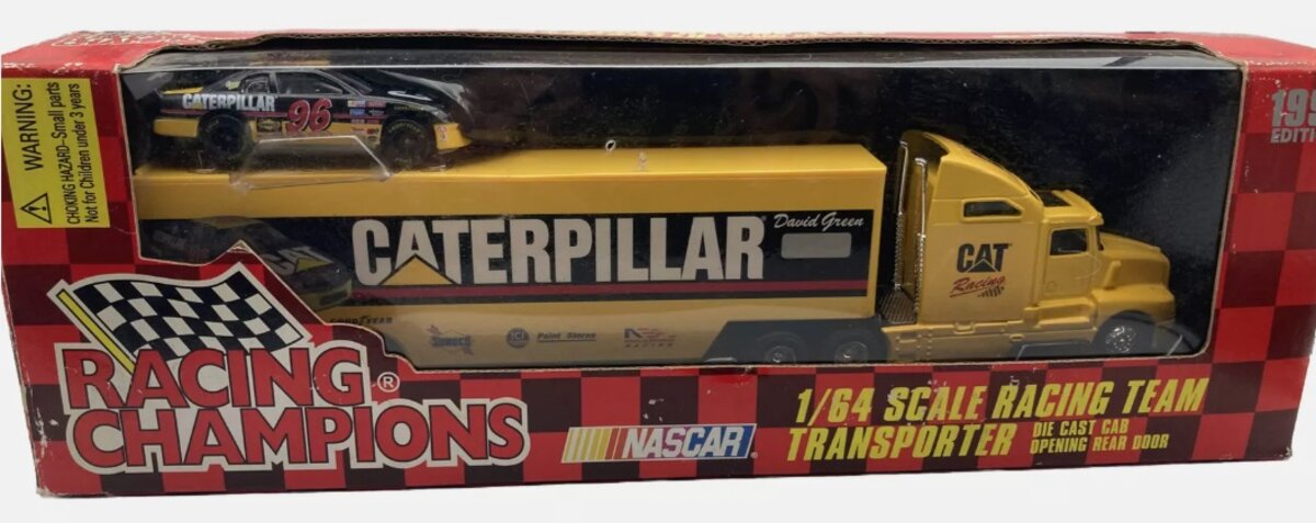 Racing Champions 03400 1/64 1997 Edition #96 David Green Team Transporter NASCAR