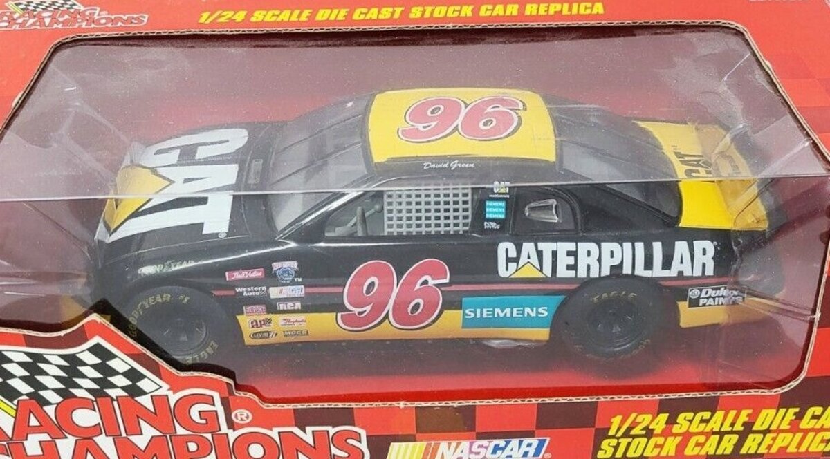 Racing Champions 09050 1:24 Caterpillar # 96 1997 Edition Die Cast Stock Car