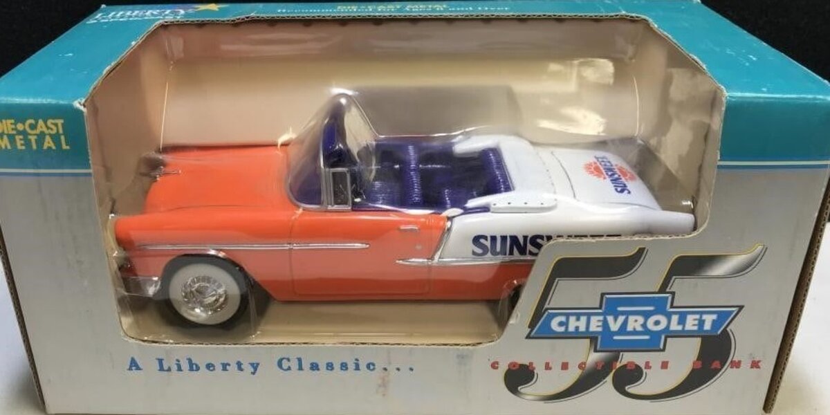 Liberty Classic 55001 Sunsweet 1955 Chevrolet Convertible Chevrolet Die Cast