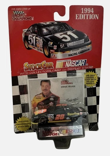 Racing Champions 01153 1:64 Ernie Irvan #28 Havoline Car W/Card & Display Stand