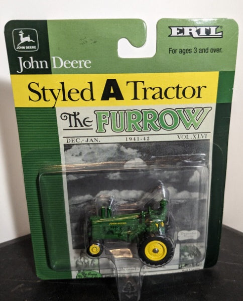 Ertl 15154-0080 1/64 Scale John Deere The Furrow Styled A Tractor