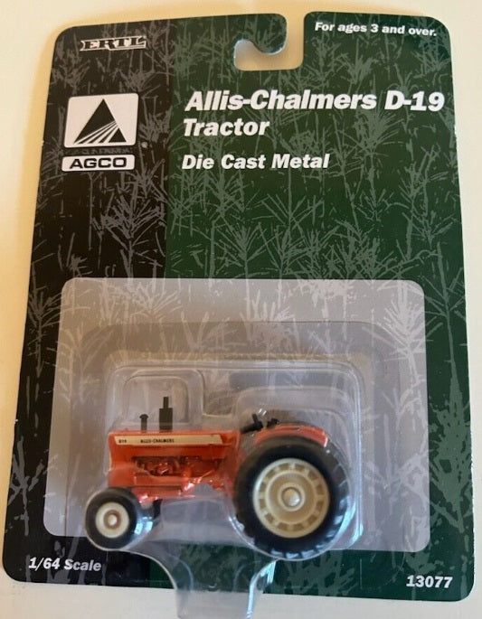 Ertl 13077 1: 64 Scale AAGCO llis-Chalmers Model D19 Tractor Die-Cast Metal