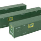Walthers 949-18502 HO EMP 53' Singamas Corrugated Side Container (Pack of 3)