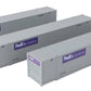 Walthers 949-18503 HO Fed Ex 53' Singamas Corrugated Side Container (Pack of 3)