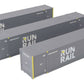 Walthers 949-18506 HO Run Rail 53' Singamas Corrugated Side Container