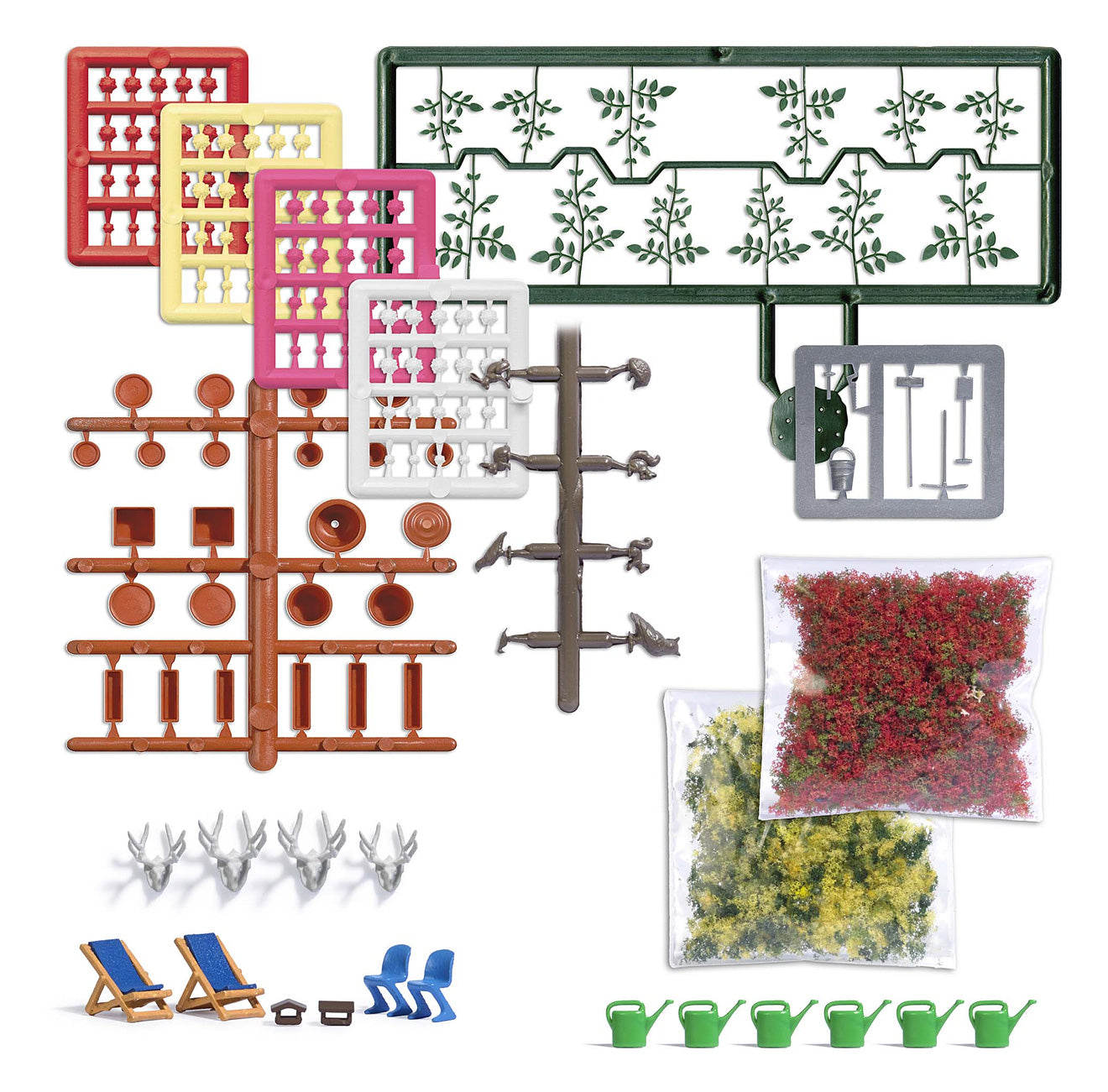 Busch 1836 HO Balcony Details Set