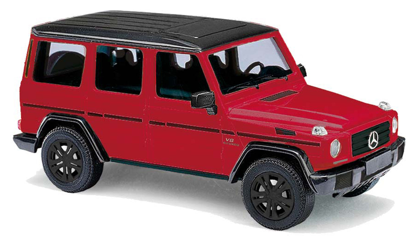 Busch 51475 HO 2008 Mercedes-Benz G-Klasse Red SUV