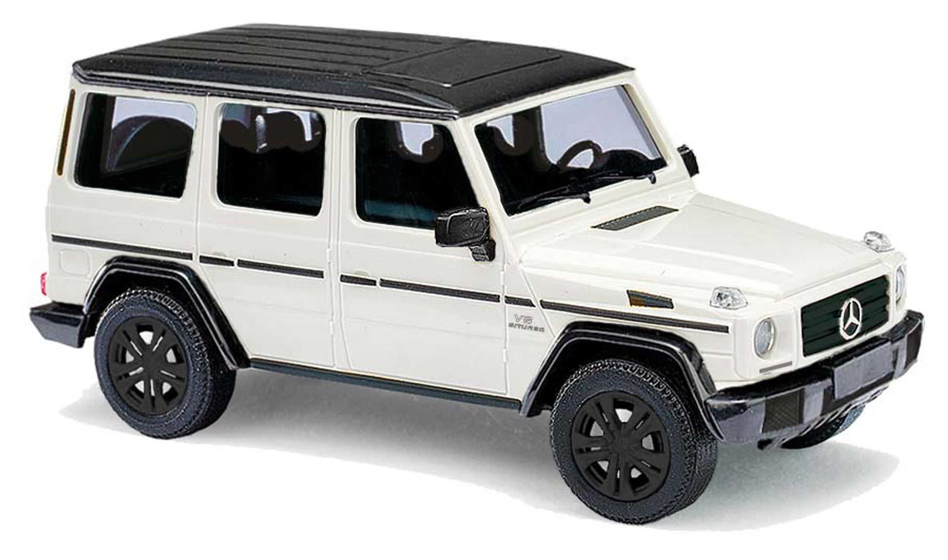 Busch 51476 HO 2008 Mercedes-Benz G-Klasse White SUV