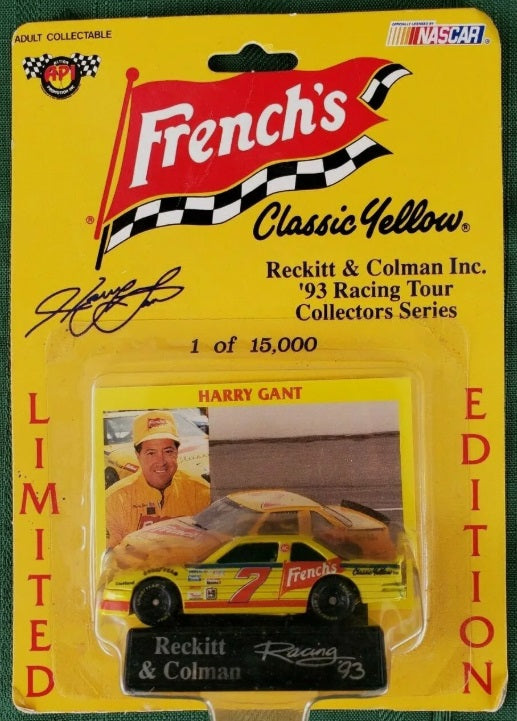 Racing Champions 1:64 #7 Harry Gant French's Limited Edition 1 OF 15,000 NASCAR
