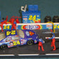 Hasbro 56034 1:64 Winner's Circle Jeff Gordon Du Pont # 24 Pit Row NASCAR