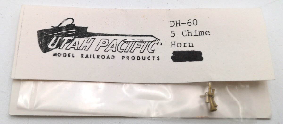 Utah Pacific Model RR Product DH-60 HO Scale Horn-5 Chime