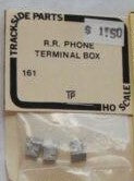 Trackside Parts 161 HO Scale R.R. Phone Terminal Box