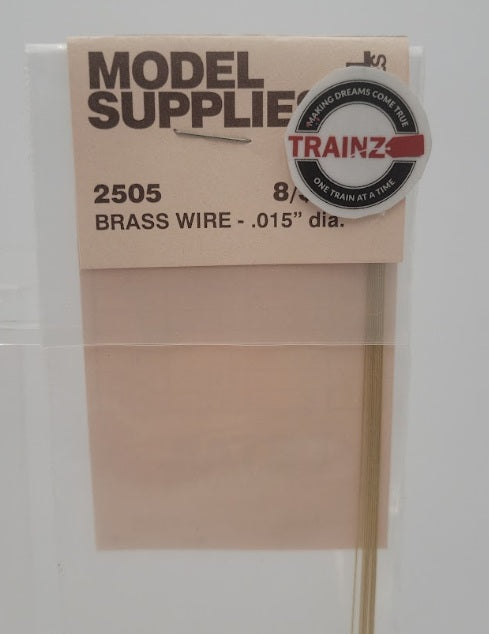 Detail Associates 2505 HO Scale Brass Wire 12
