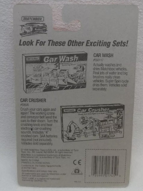 Matchbox 01745 1:64 Highway Dept Maintenance Truck Blue & White 1995 # 45