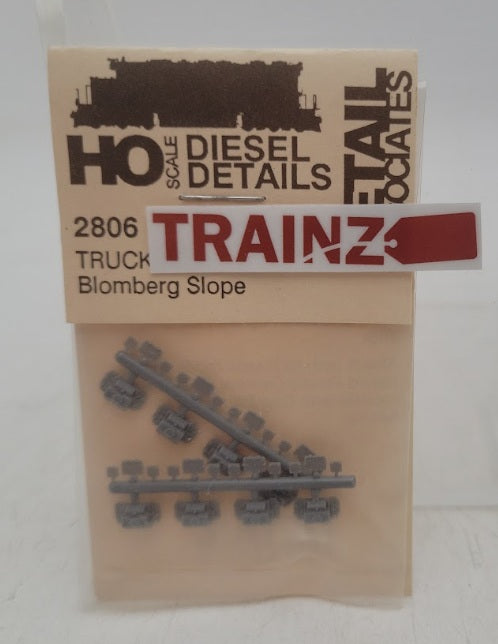 Detail Associates TK2806 HO Scale Diesel Truck Journal Blomberg Slope(Pack of 8)