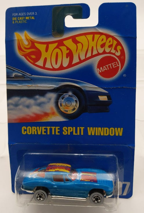 Matchbox 3092 1:64 Blue Corvette Split Window Collector No. 197