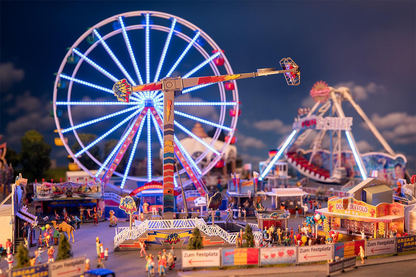 Faller 140450 HO No Limit Fairground Ride Building Kit