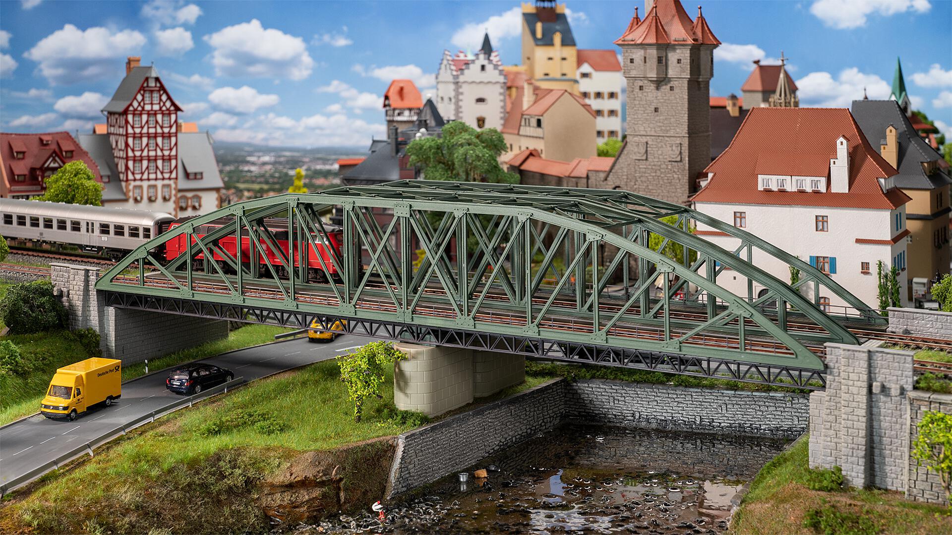Faller 120507 HO 2- track Arch Bridge Building Kit