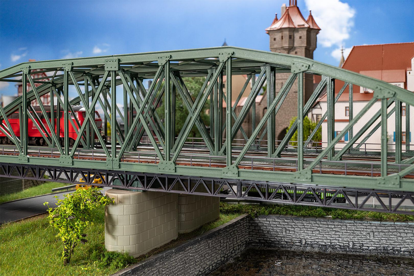 Faller 120507 HO 2- track Arch Bridge Building Kit