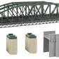 Faller 120507 HO 2- track Arch Bridge Building Kit