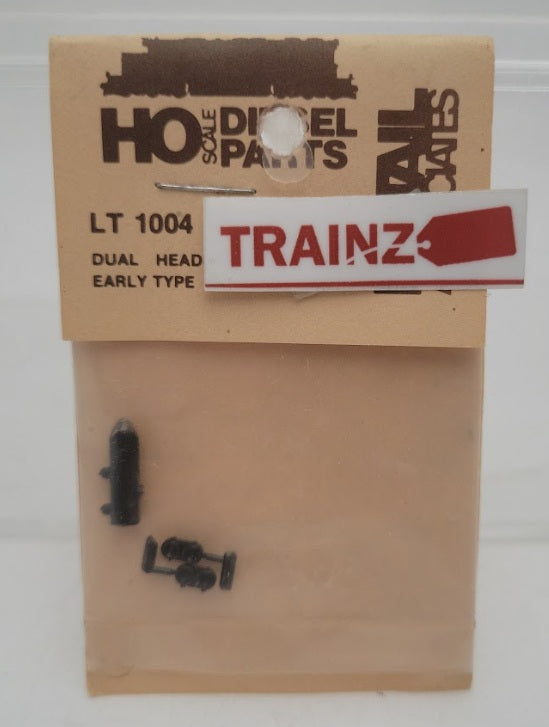 Detail Associates LT1004 HO Scale Dual Headlight Pyle Early (Pack of 2)