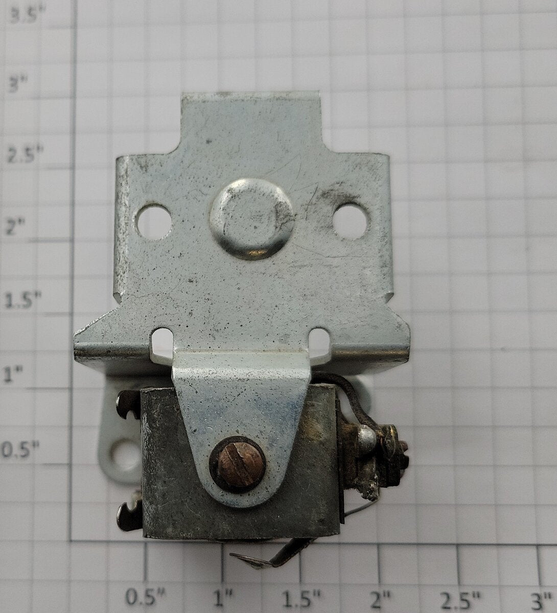 Lionel 2333-121X O Gauge Diesel Horn Relay & Mounting Bracket Assembly