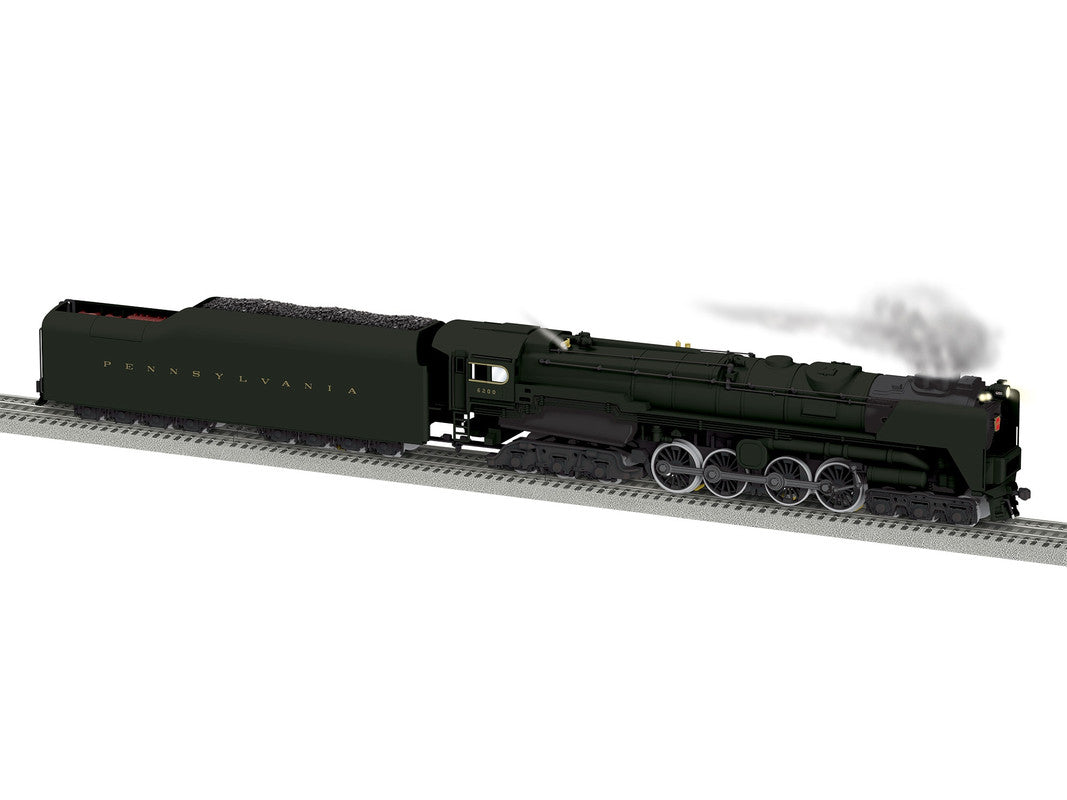 Lionel 2531450 O Pennsylvania LEGACY S2 Steam Locomotive - Smoke Lifters #6200