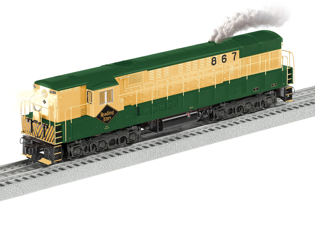 Lionel 2533712 O Reading Legacy Trainmaster Diesel Locomotive #867