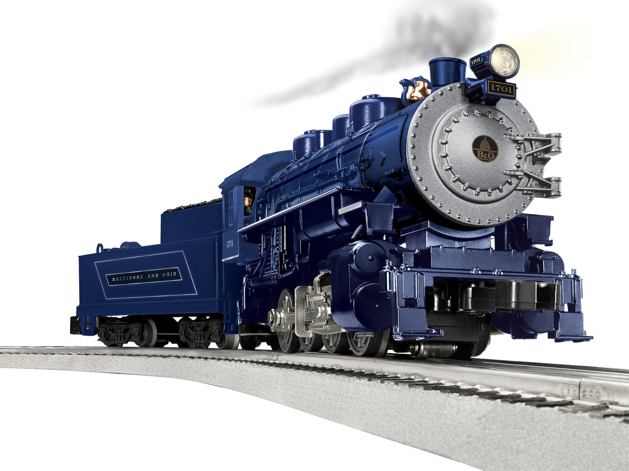 Lionel 2545040 O Baltimore & Ohio LionChief 0-8-0 Steam Locomotive #17