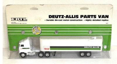 Ertl 2237 1:64 Die Cast Deutz-Allis Parts Van Tractor Trailer