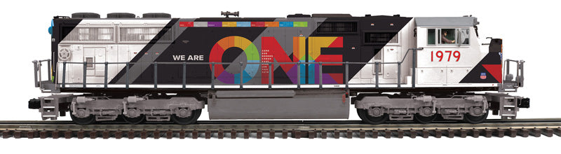 Atlas 30138212 O Union Pacific (ONE) 3-Rail SD70MAC Diesel Locomotive #1979