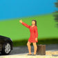 Viessmann 1553 HO Hitchhiker with Moving Arm Figure