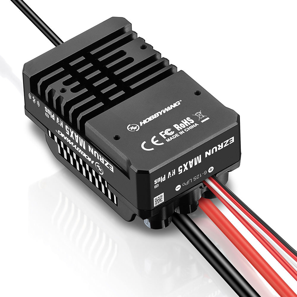 HobbyWing 30104300 Ezrun MAX5 G2 Plus ESC (6-12S)