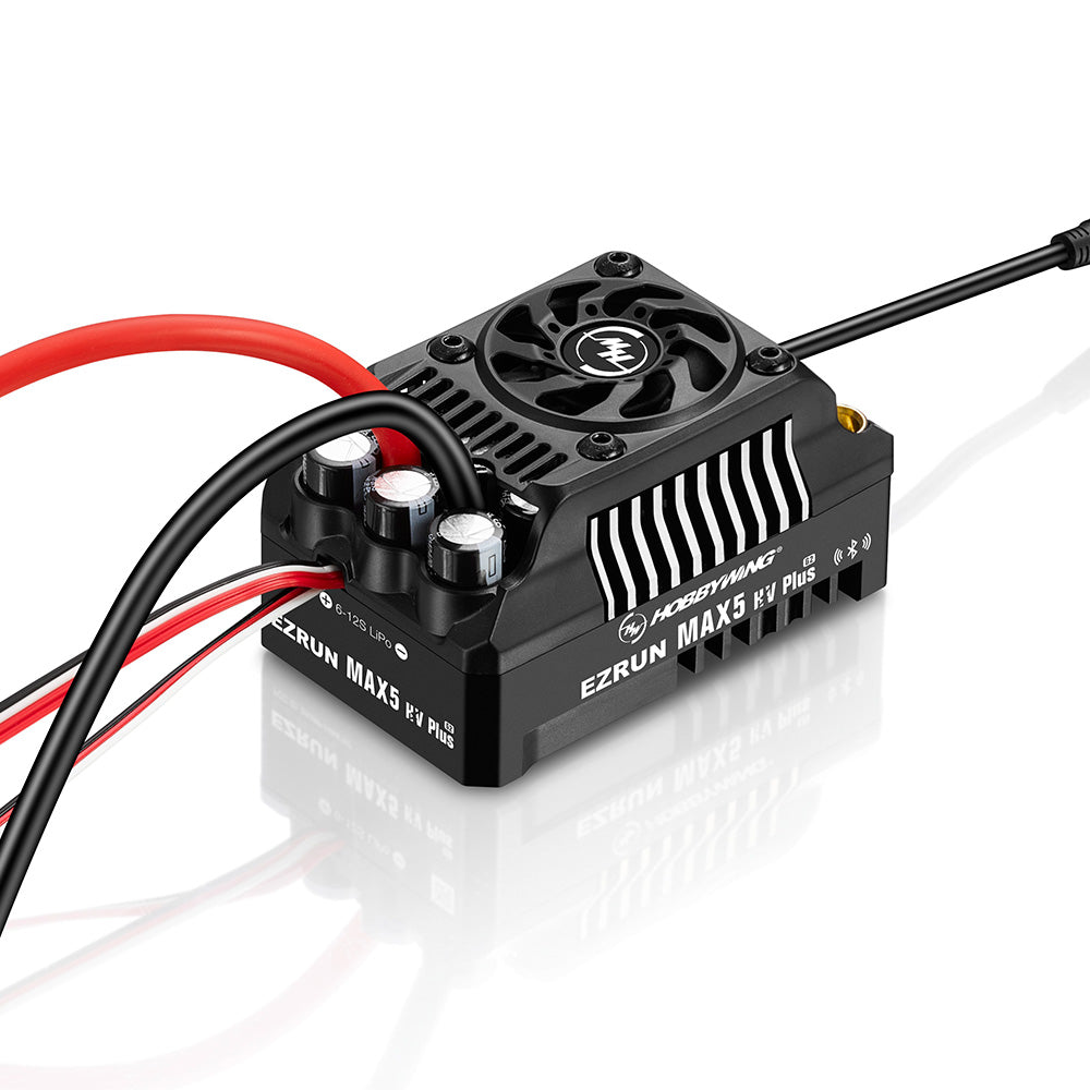 HobbyWing 30104300 Ezrun MAX5 G2 Plus ESC (6-12S)