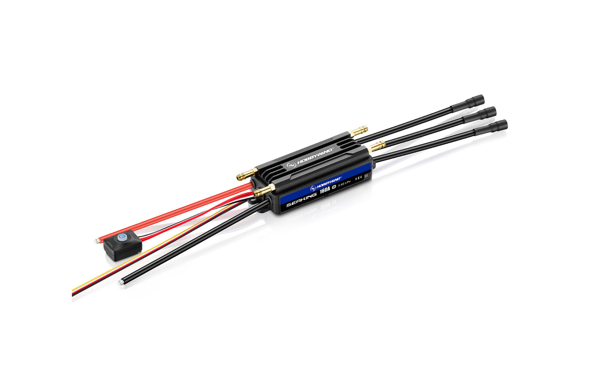 HobbyWing 30206200 SeaKing 160A V4 Brushless Marine ESC