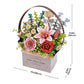Robotime TW03H Rowood Wooden Flower Basket DIY 3D Puzzle