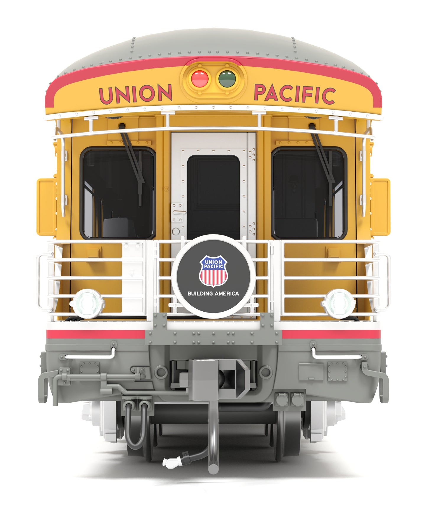 Broadway Limited 9595 HO UP UP Business Car with Building America Drumhead #101