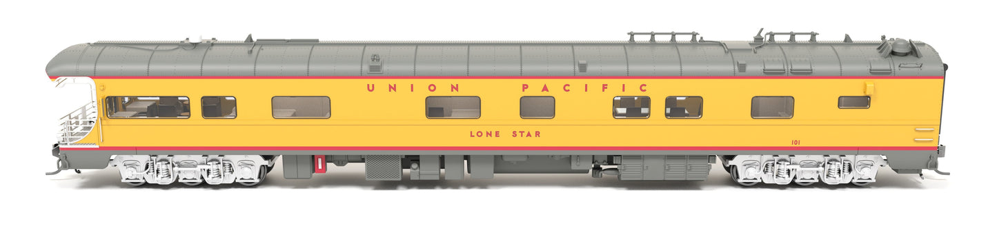 Broadway Limited 9590 HO UP Union Pacific Business Car w/ UP Shield on Rear #101