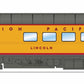 Broadway Limited 9594 HO UP UP Business Car with Building America Drumhead #101