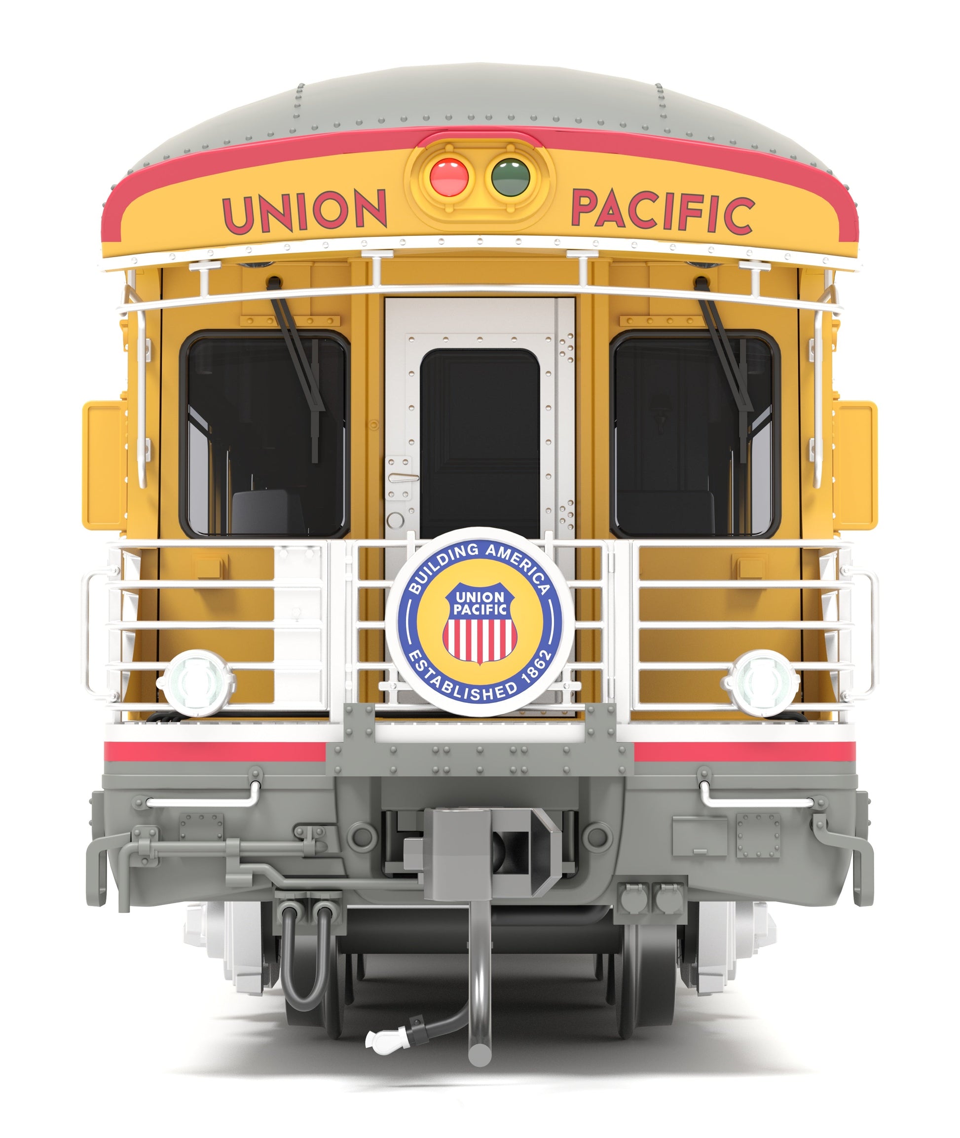 Broadway Limited 9594 HO UP UP Business Car with Building America Drumhead #101