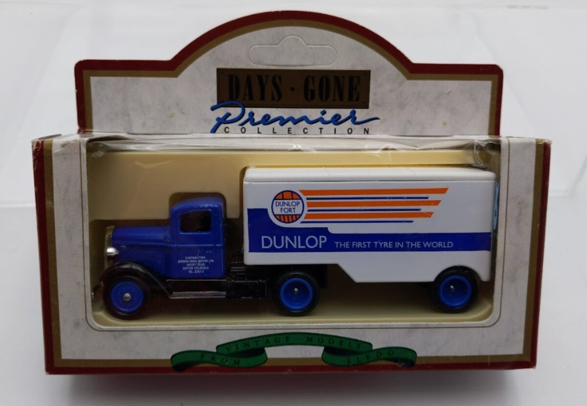 Lledo 67000 Days Gone 1935 Dunlop Articulated Ford 3 Ton 5"